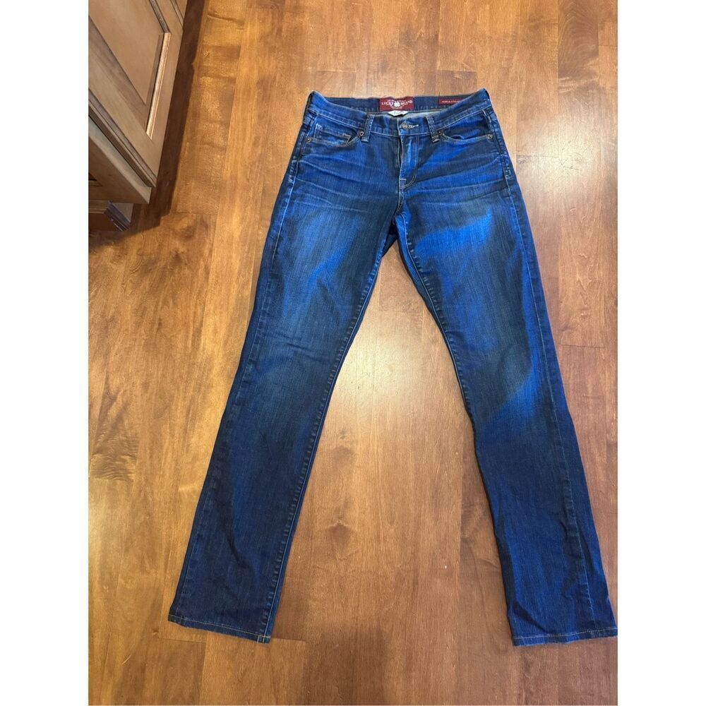 Woman’s lucky brand Sofia straight jeans size 26 long
